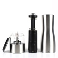 Stainless manual salt and pepper grinder mill set-A