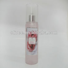 ladies body spray with rose fragrance