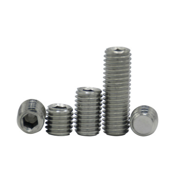 DIN916 304 stainless steel machine screw headless screw