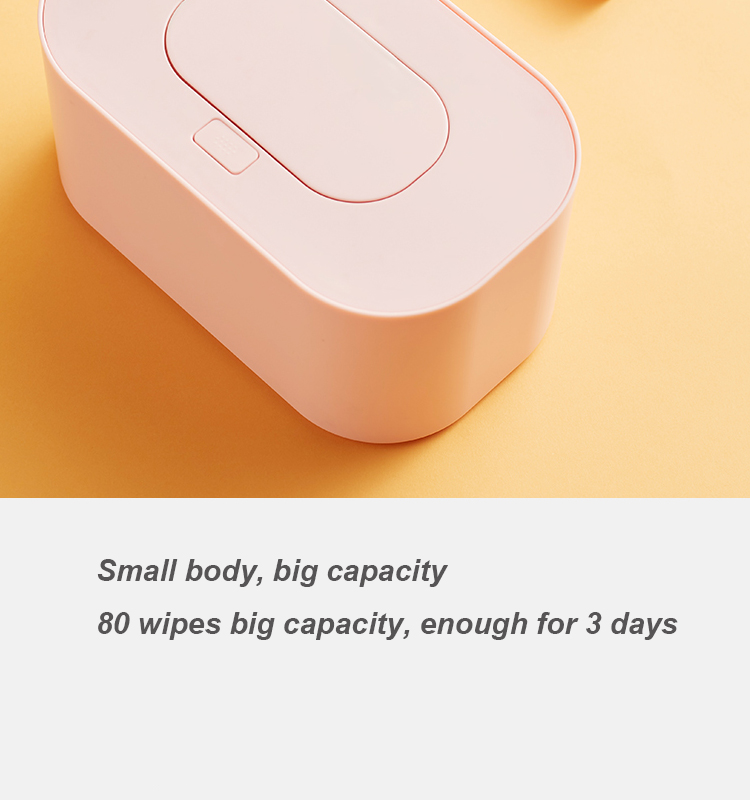Portable Baby Wipes Warmer Warms Quickly And Evenly, Usb Rechargeable Wipes Warmer For Home & Travel