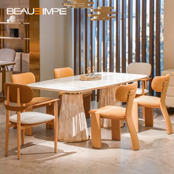 Light Luxury White Oak Leisure Chair