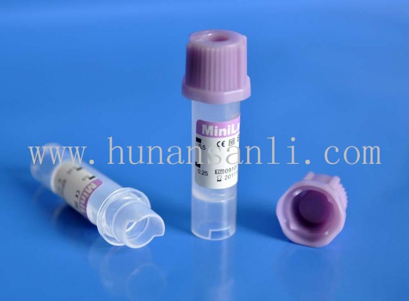 Sanli Minilab K3EDTA Blood Collection Tube with CE