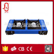 CE Approval Butane Indoor Gas Stove 2 Burner