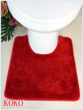 anti fatigue floor mat, 100% polypropylene rug, toilet rug set
