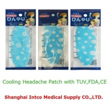 Fever cooling patch for baby/cool patch gel for headache and high fever