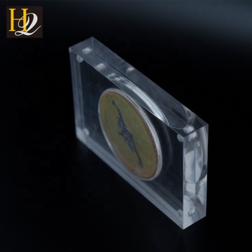 High Quality Acrylic Coin Display Stand - Clear Acrylic Coin Holder