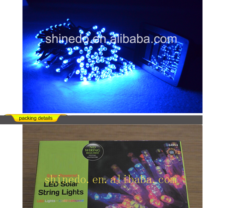 100 pcs LED Colorful Fairy Decoration Solar Led Mini String Light