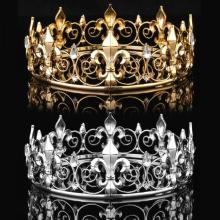 Fleur de lis pageant king crowns