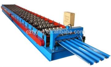 For roof and wall roof panel roll forming systems