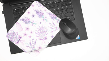 fabric mouse pad cloth with backside silicon dots