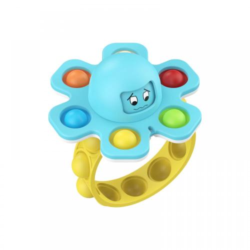 Bracciale in silicone Bambino Bambino a mano Spinner Pops Fidget