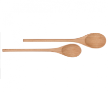 Beech wood stirring spoon