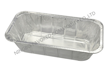 Aluminium foil container 5LB loaf pan
