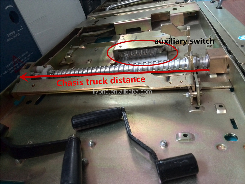 FK10-II-32 High voltage switchgear operating mechanisms auxiliary switch for earthing switch