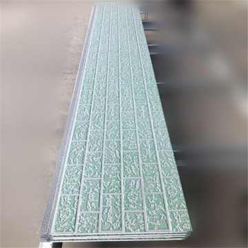 Cadding panel for exterior walls decorative