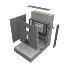 Professional Installation of XPS Underlayment for Tiled Bathroom Surrounds