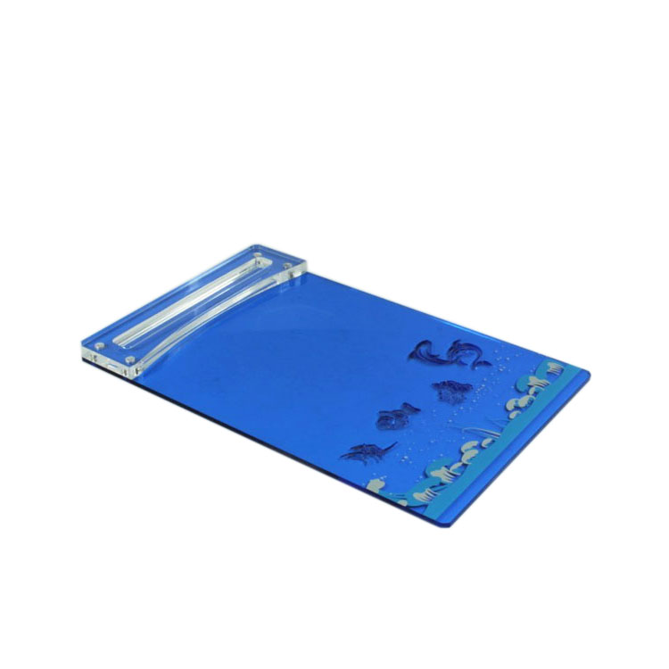 Blue Plastic Clipboard