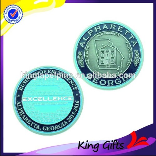 High quality custom making high-grade Source Mall CS030A6536 metal coin