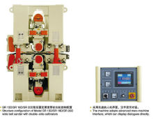 Two Heads Double Sides Calibrating Sanding machine