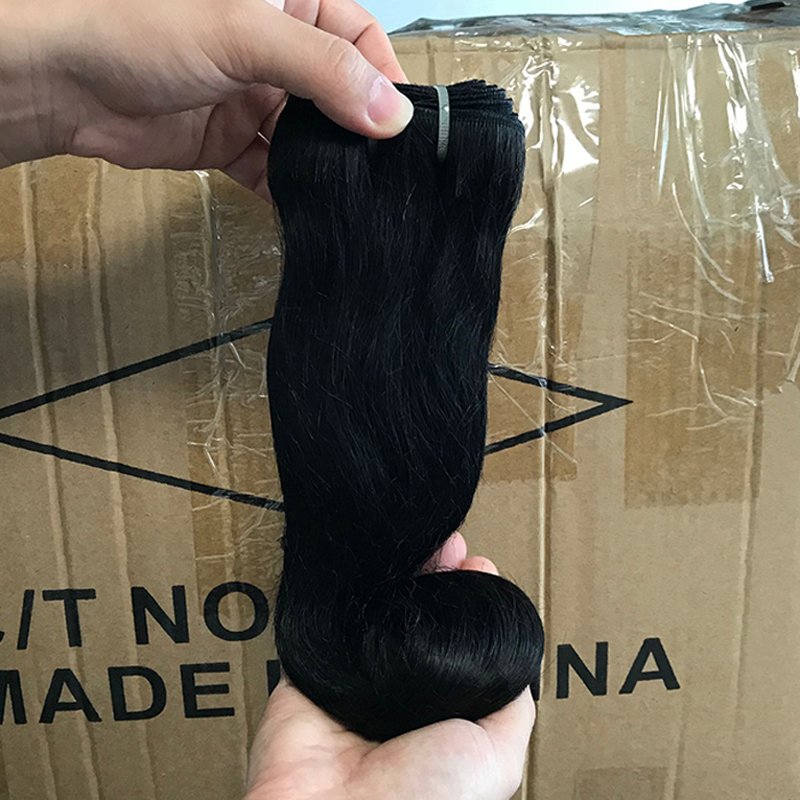 Xuchang factory raw virgin hair vender, Peruvian hair 100% virgin straight bundle, Free sample cuticle aligned hair