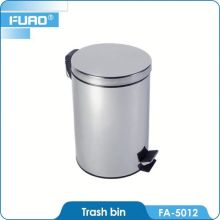 FUAO Deck mounted chrome trash can drink