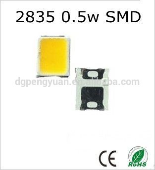 2835 0.5w high luminance hot sale