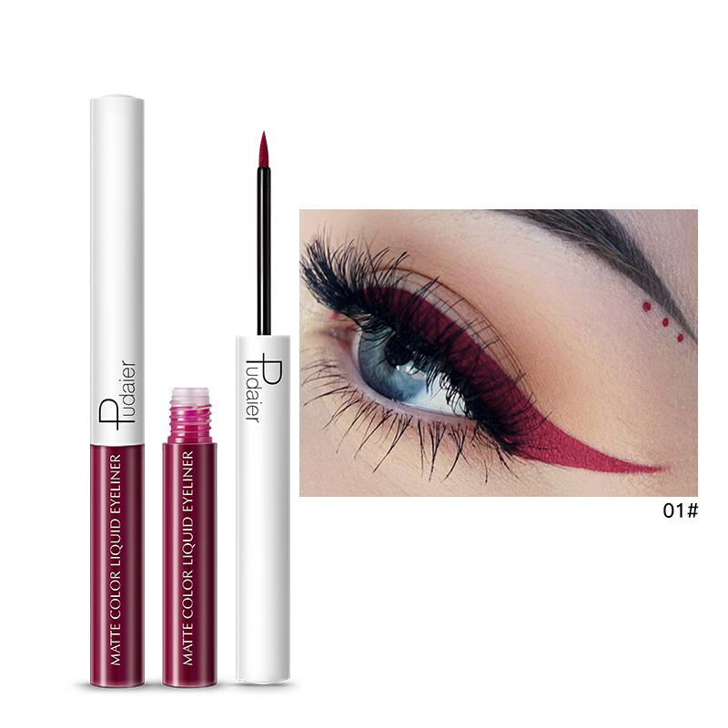 Pudaier 16 Colors Glitter Liquid Eyeliner