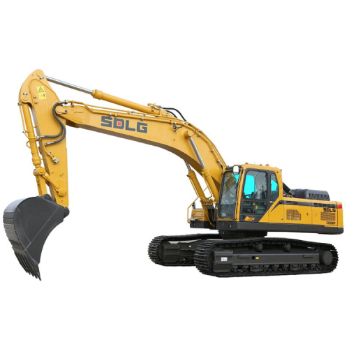 Konstruksi kota lansekap jenis excavator hidrolik