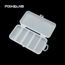 FISHGANG Plastic Fishing Tackle Box - Clear Storage Trays for Lures and Baits