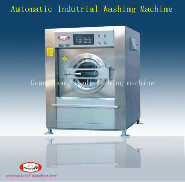 Automatic laundry washer extractor