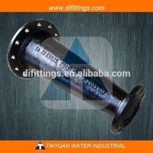 Ductile Iron Cement Lined Flanged Reducer Tee DN1500x600