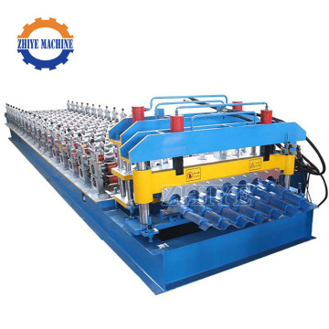 Color Glazing Roof Tile Cold Forming Machine