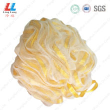 Shinning lace mesh bath sponge
