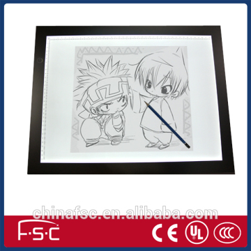 Artists dimmable sketch tracing board