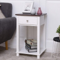 Bedroom Drawer Night Stand Shelf Storage wood cabinet