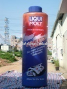 pvc inflatable beer bottle for sale,giant special style bear bottle with CE certificate