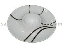 melamine egg plate