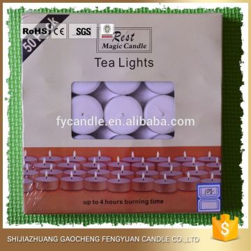 plastic tealight soy candles