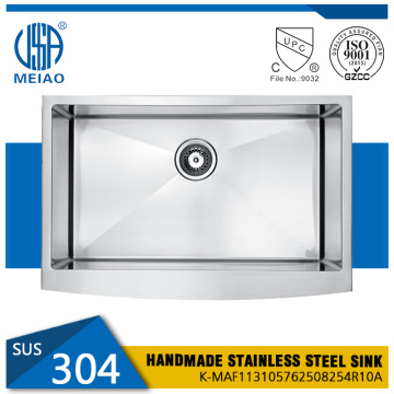 Single Equal Bowl Stainless Steel Apron Kitchen Sink