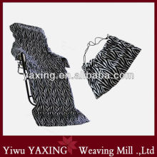 Microfiber printed backpack beach chair towel bag