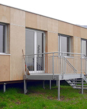 Ground Support Ground Screw Pile With High Strength