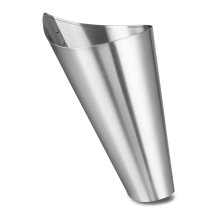 Stainless Steel 201 Wall-Mounted Poultry Processing Cone for Farms - 0.6mm Thickness