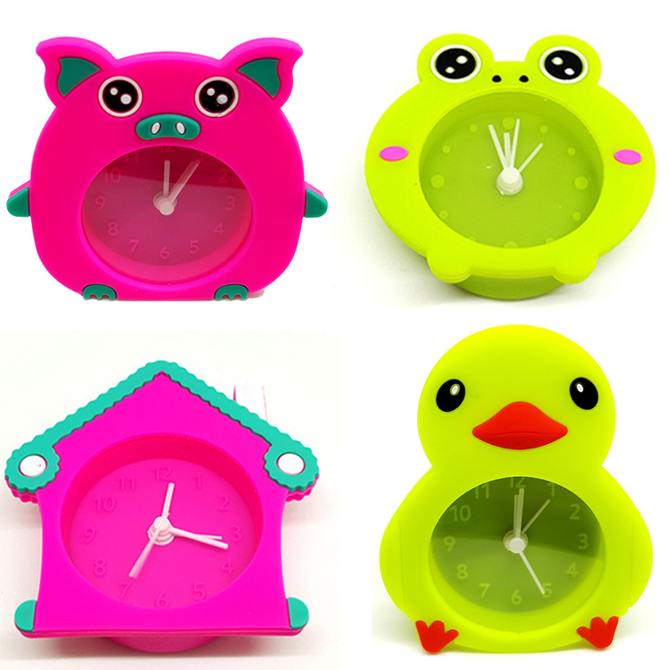 Custom Unbreakable Silicone Alarm Clock for Kid