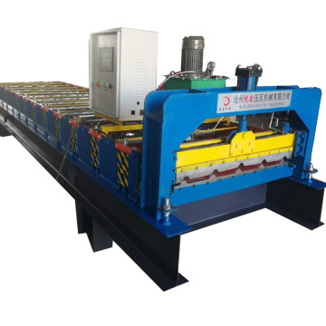 Trapezoidal Roof Panel Sheet Roll Forming Machine