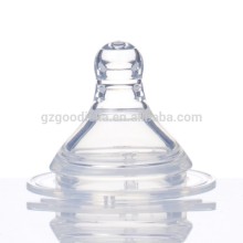 Wide Neck Breast Feel BPA Free 100% Silicone Nipple