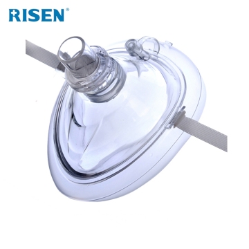 Disposable face mask one way breathing