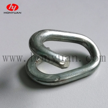 Chain Repair Link, Lap Link, Galvanized Repair Link