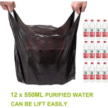 Black Plastic Carrier Carry Bags Wholesale