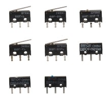 New Mouse Micro Switches D2FC-D2F Series - 10m to 50M Options