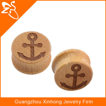 2015 wholesale fashion jewelry custom gauge plugs designer body jewelry